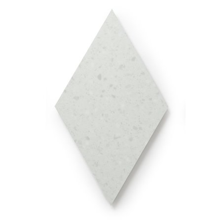 LUCIDA SURFACES LUCIDA SURFACES, MosaiCore Ivory Rock  Rhombus 9.75 in. x17 in. 3mm 28MIL Glue Down Luxury Vinyl Tiles , 26PK SC-4253